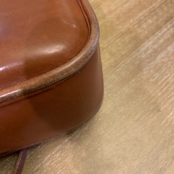 Vintage Coach City Bag in British Tan Made in the United States with hang tag - Picture 8 of 16